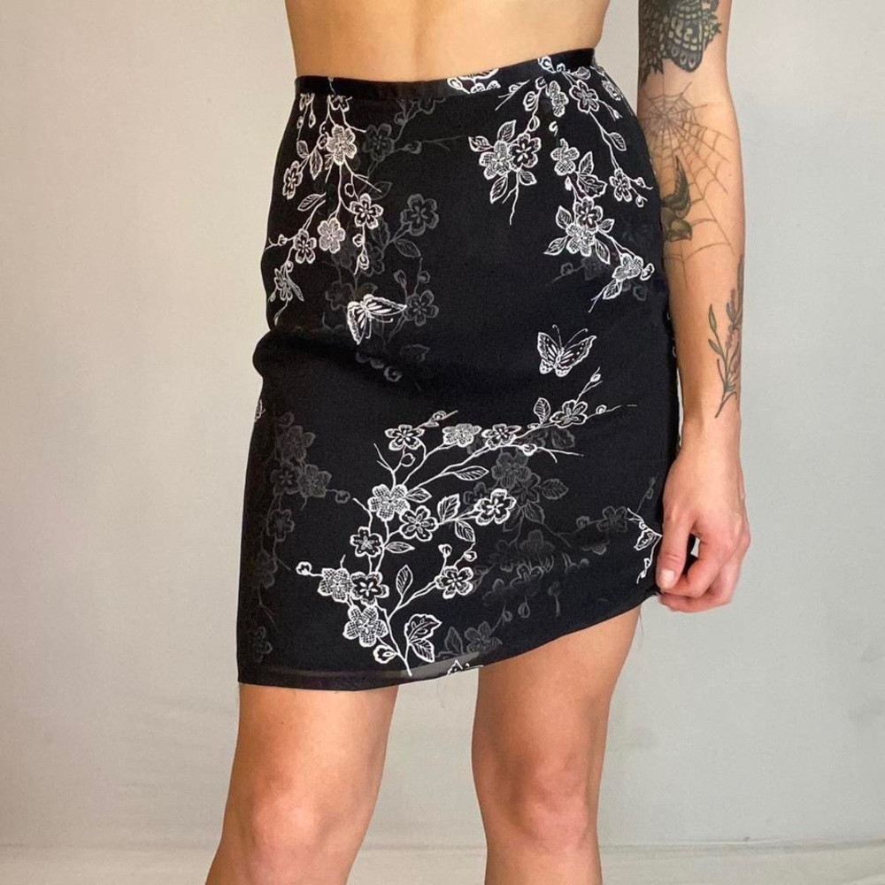 Vintage Butterfly Skirt
